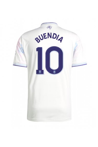 Aston Villa Emiliano Buendia #10 Jalkapallovaatteet Kolmaspaita 2025-26 Lyhythihainen Aston Villa Emiliano Buendia #10 Jalkapallovaatteet Kolmaspaita 2025-26 Lyhythihainen